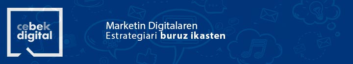 Marketin Digitalaren estrategiari buruz ikasten